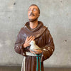 Vintage Catholic Saint Plaster Statue