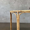 Vintage Rattan Console Table