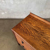 Tiger Oak Chest By C.W.S Cabinet Works Broughton