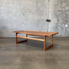 Mid Century Danish Modern Teak Coffee Table