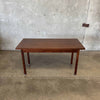 Mid Century Walnut Desk / Console Table C. 1960