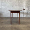 Mid Century Walnut Desk / Console Table C. 1960