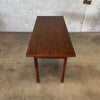 Mid Century Walnut Desk / Console Table C. 1960