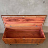 Mid Century Modern Walnut Lane Cedar Lined Chest