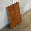 Single Vintage Teak Serving Tray