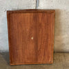 Single Vintage Teak Serving Tray