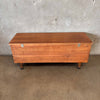 Mid Century Modern Walnut Lane Cedar Lined Chest