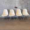 Set of Four Eames Herman Miller Mid Century Modern Chairs