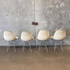 Set of Four Eames Herman Miller Mid Century Modern Chairs