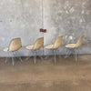 Set of Four Eames Herman Miller Mid Century Modern Chairs