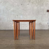 Set of Danish Modern Teak Nesting Tables