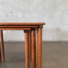 Set of Danish Modern Teak Nesting Tables