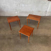 Set of Danish Modern Teak Nesting Tables