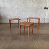 Set of Danish Modern Teak Nesting Tables