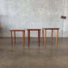 Set of Danish Modern Teak Nesting Tables