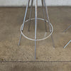 Pair of Pepe Cortes Aluminum Barstools For Knoll