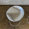 Pair of Pepe Cortes Aluminum Barstools For Knoll