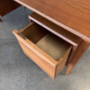 Danish Modern Teak Desk By Lovig With Key