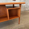 Danish Modern Teak Desk By Lovig With Key