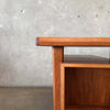 Danish Modern Teak Desk By Lovig With Key