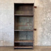 Vintage Industrial Shelving With Patina