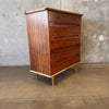 Mid Century Modern American Martinsville Natural Walnut Chest of Drawers