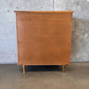 Mid Century Modern American Martinsville Natural Walnut Chest of Drawers