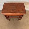 Set of Three 1960s Danish Modern Teak Nesting Tables