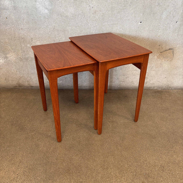 Danish Modern Teak Nesting Tables