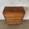 Mid Century Modern Walnut Dresser By Bassett