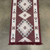 Vintage Hand Knotted Greek Runner Rug