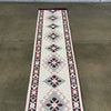 Vintage Hand Knotted Greek Runner Rug