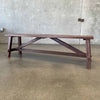 Antique French Farmhouse Bench