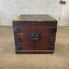 Antique Detailed Primitive Trunk / Chest