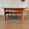 Vintage Solid Oak End Table