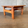 Vintage Solid Oak End Table