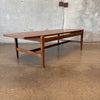 Mid Century Walnut Coffee Table By Bassett