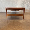 Mid Century Walnut Coffee Table By Bassett