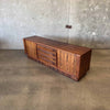 Rosewood Tambour Door Credenza By Bernhard Pedersen & Sons