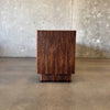 Rosewood Tambour Door Credenza By Bernhard Pedersen & Sons