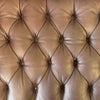 1970s Leather Chesterfield Executive Sofa