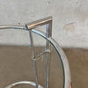 Original Eileen Gray Chrome Adjustable Side Table