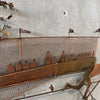 Vintage Bijan Tennis Court Wall Sculpture