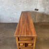 Handcrafted Spanish Colonial Credenza, 1970s