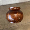 Solid Wood Sculptural Side Table