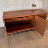 Mid Century Modern Morganton Walnut Buffet & Hutch