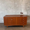 Mid Century Modern Morganton Walnut Buffet & Hutch