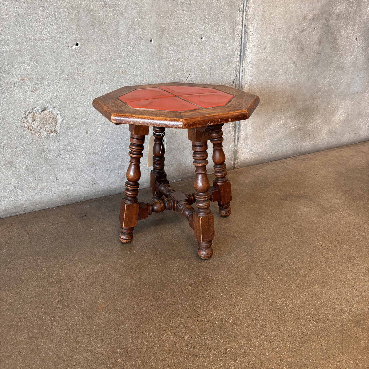 Catalina Tile Table in Wood Base