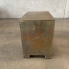 Sarreid Brass Campaign Chest, 1970s, Made in Spain