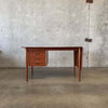 Arne Vodder Teak Drop Leaf Desk - Denkmark, c. 1960